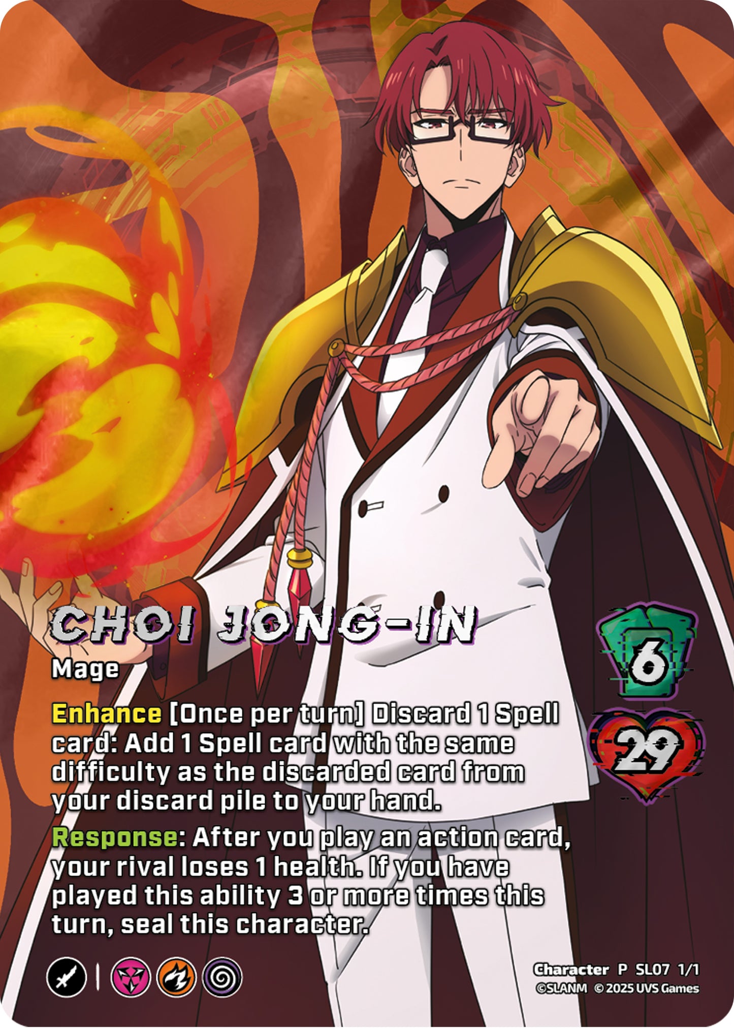 UniVersus CCG: Solo Leveling S-Rank Hunter Bundle - Choi Jong-In