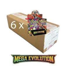 Pokemon ME01: Mega Evolution Mega Evolution Booster Box Case Unopened