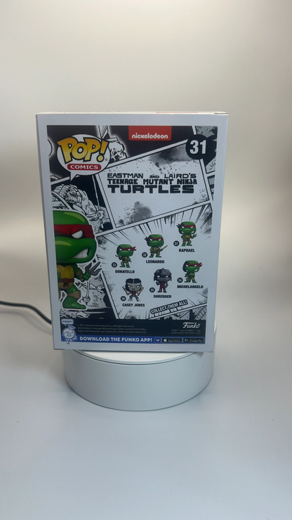 Funko Pop! Comics TMNT Raphael PX Vinyl Figure B&W Chase 31