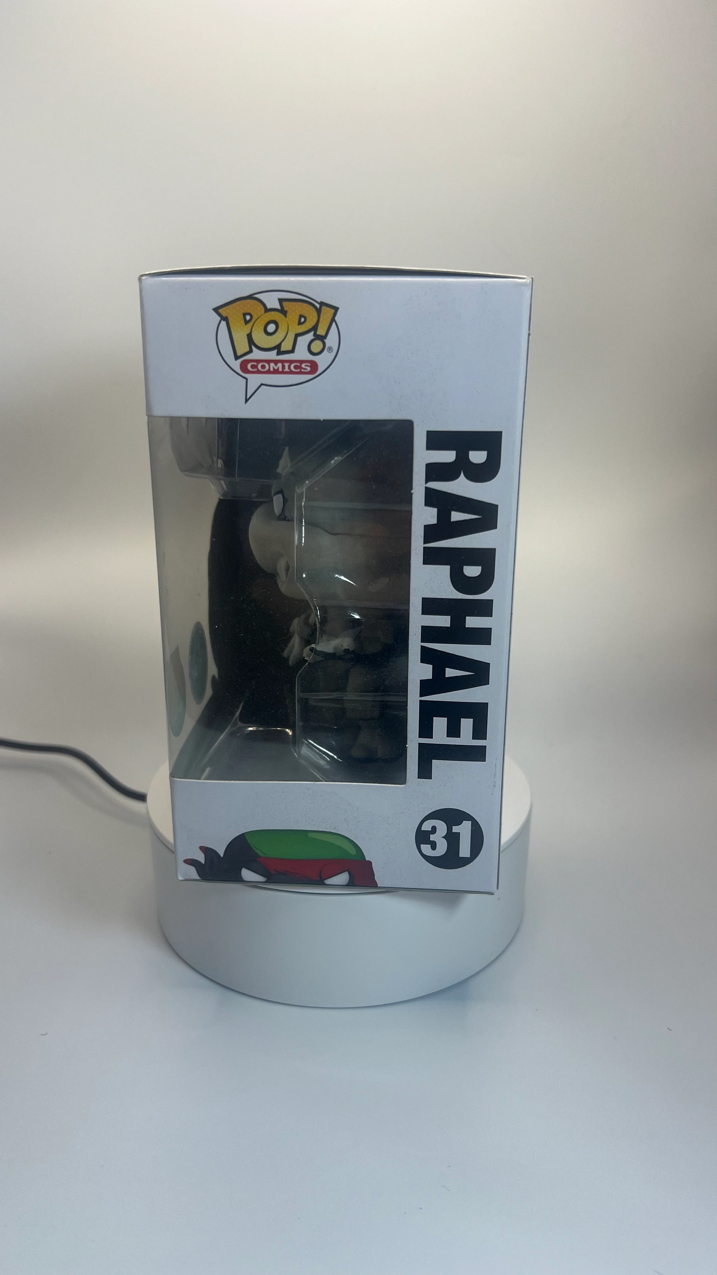 Funko Pop! Comics TMNT Raphael PX Vinyl Figure B&W Chase 31