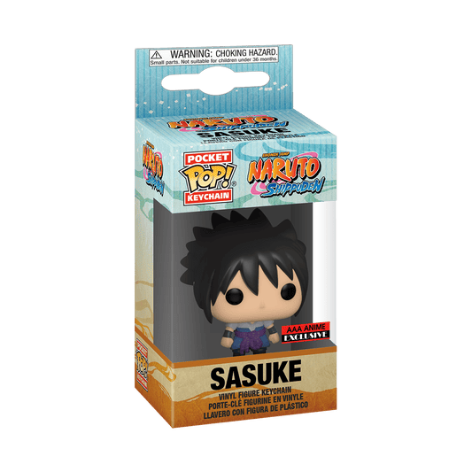 Funko POP Keychain - Naruto - Sasuke AAA Anime Exclusive