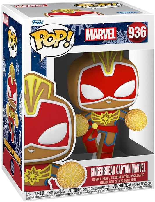 Funko Pop! Marvel - Gingerbread Captain Marvel #936