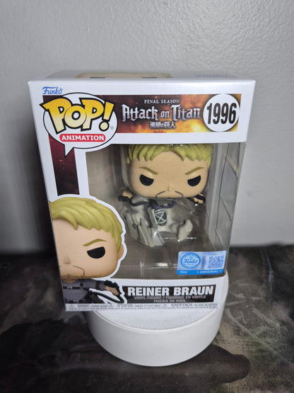 Funko Pop Attack On Titan Reiner Braun 1996