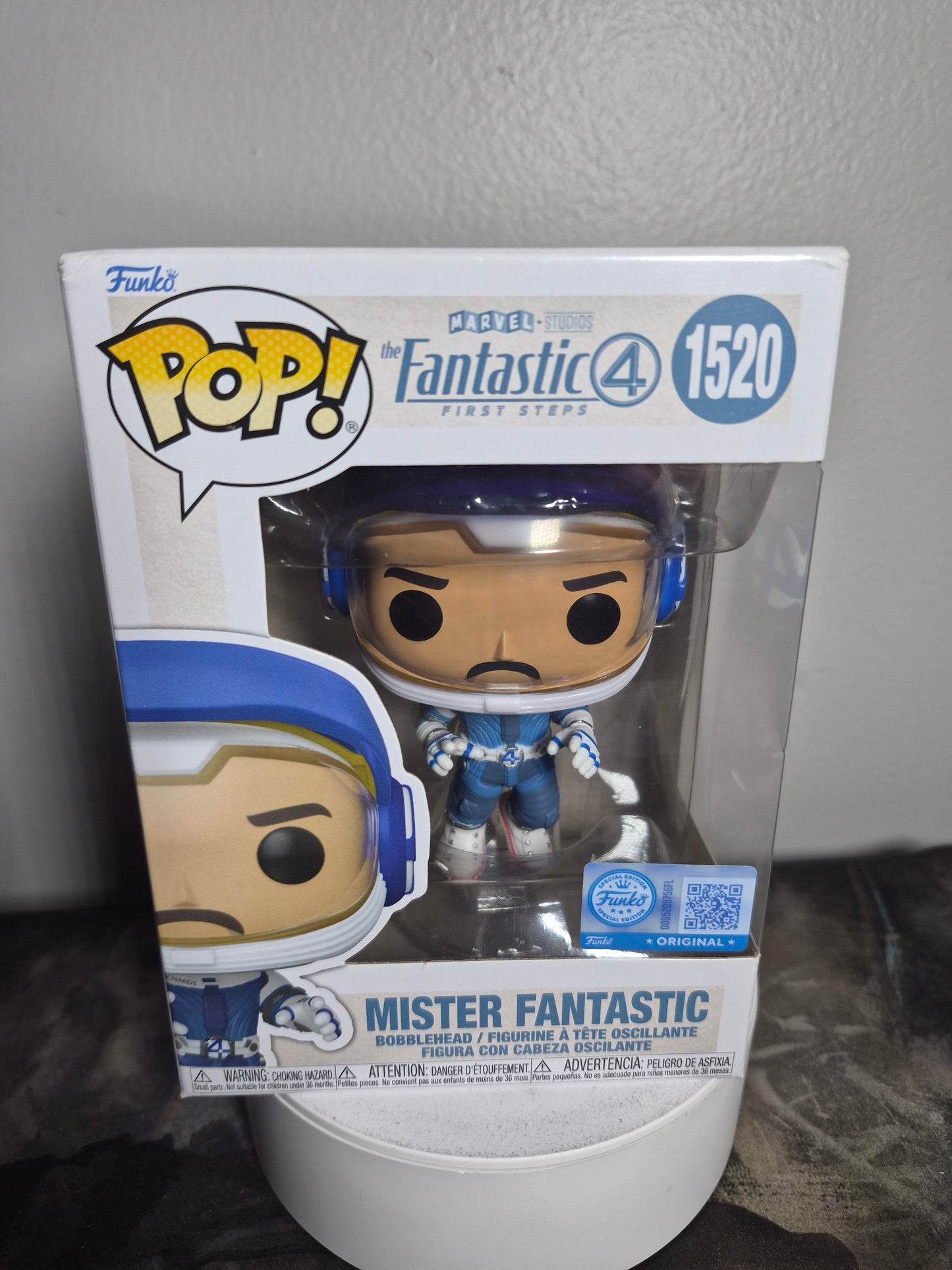 Funko Pop Marvel Fantastic 4 Mister Fantastic 1520
