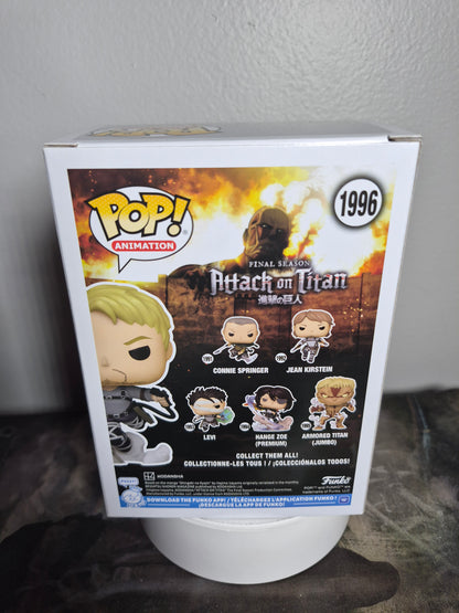Funko Pop Attack On Titan Reiner Braun 1996