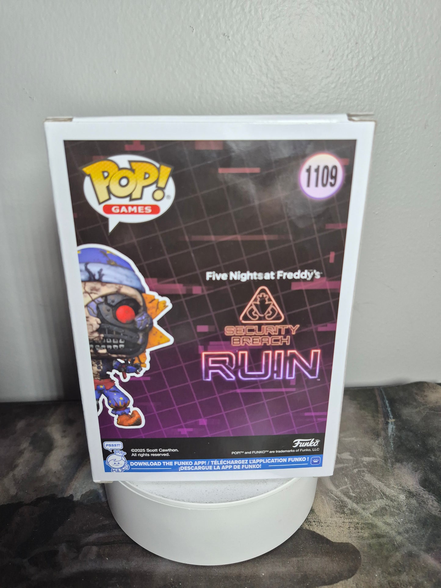 Funko Pop! Animation - Five Nights at Freddy's - Eclipse 1109 (Glow in the Dark)