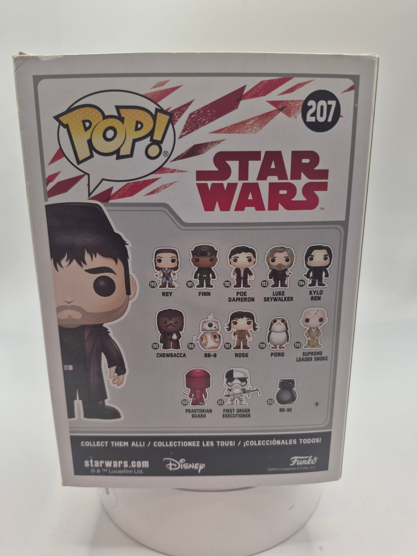 Funko Pop Star Wars - The Last Jedi - DJ (GameStop Exclusive) 207