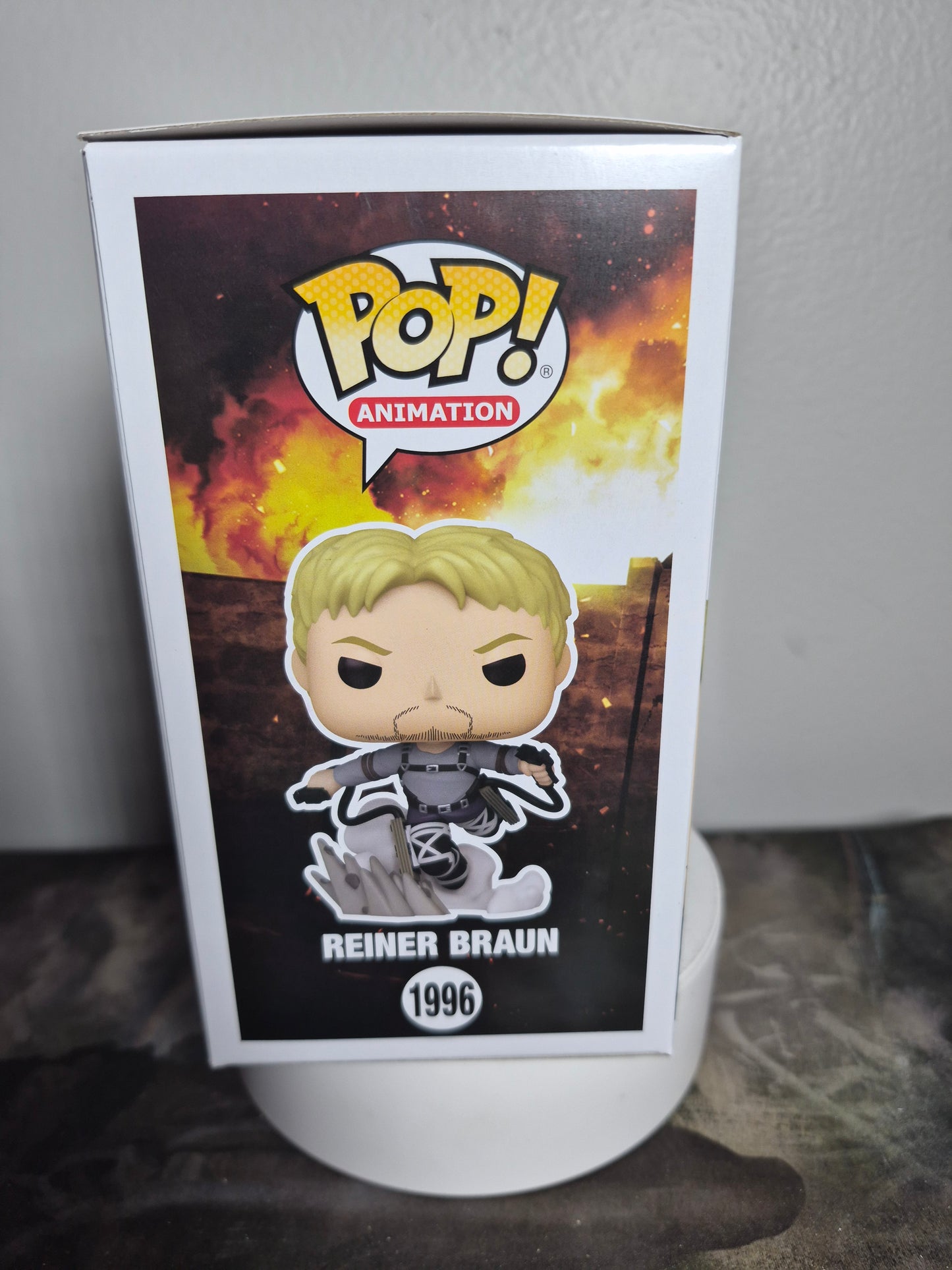 Funko Pop Attack On Titan Reiner Braun 1996