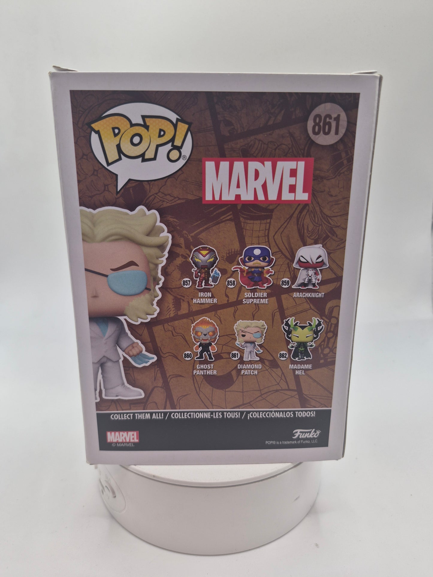 Funko Pop Marvel - Infinity Warps - Diamond Patch 861
