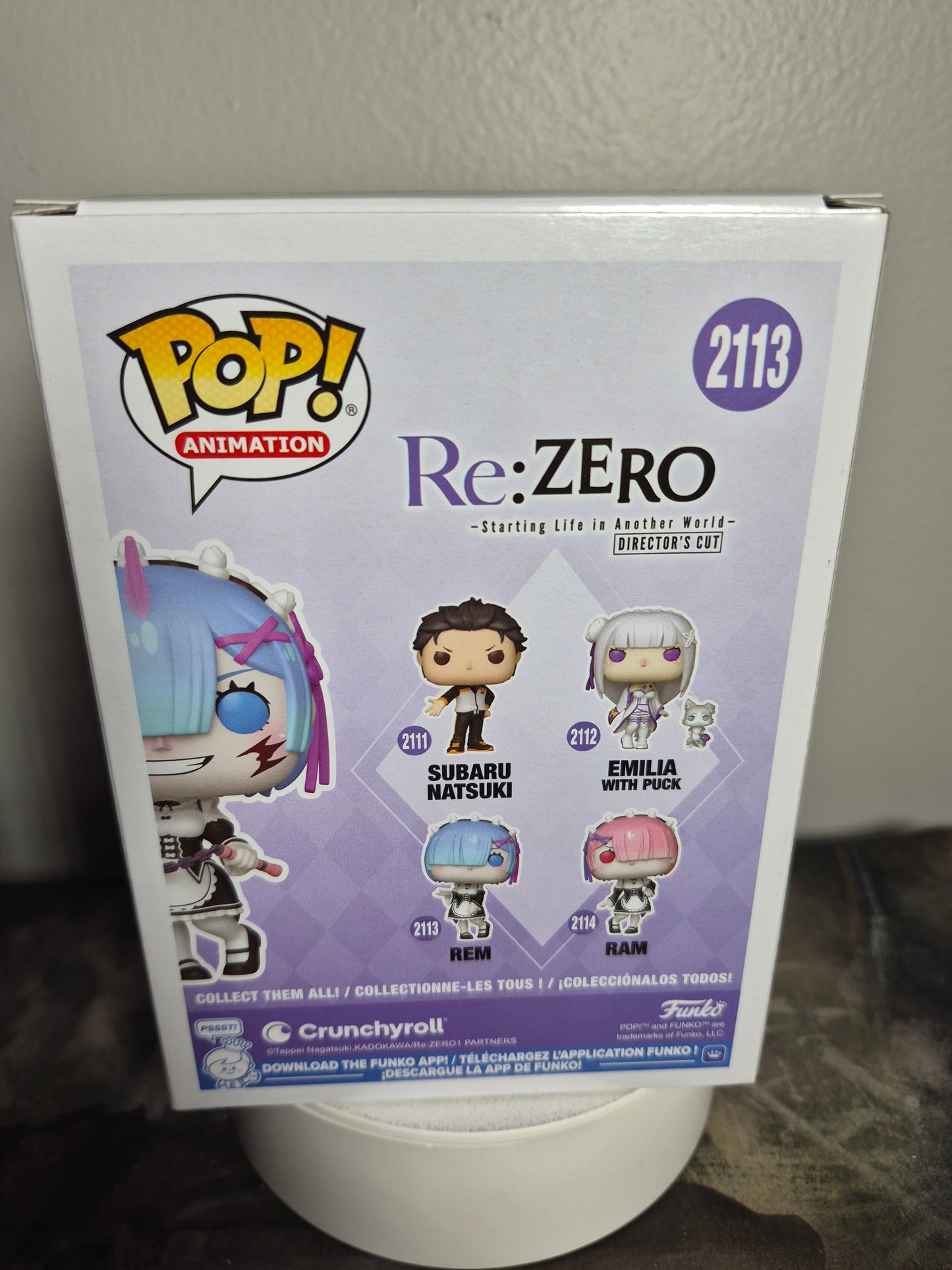 Funko Pop! Animation - Re:Zero - Rem #2113 CHASE