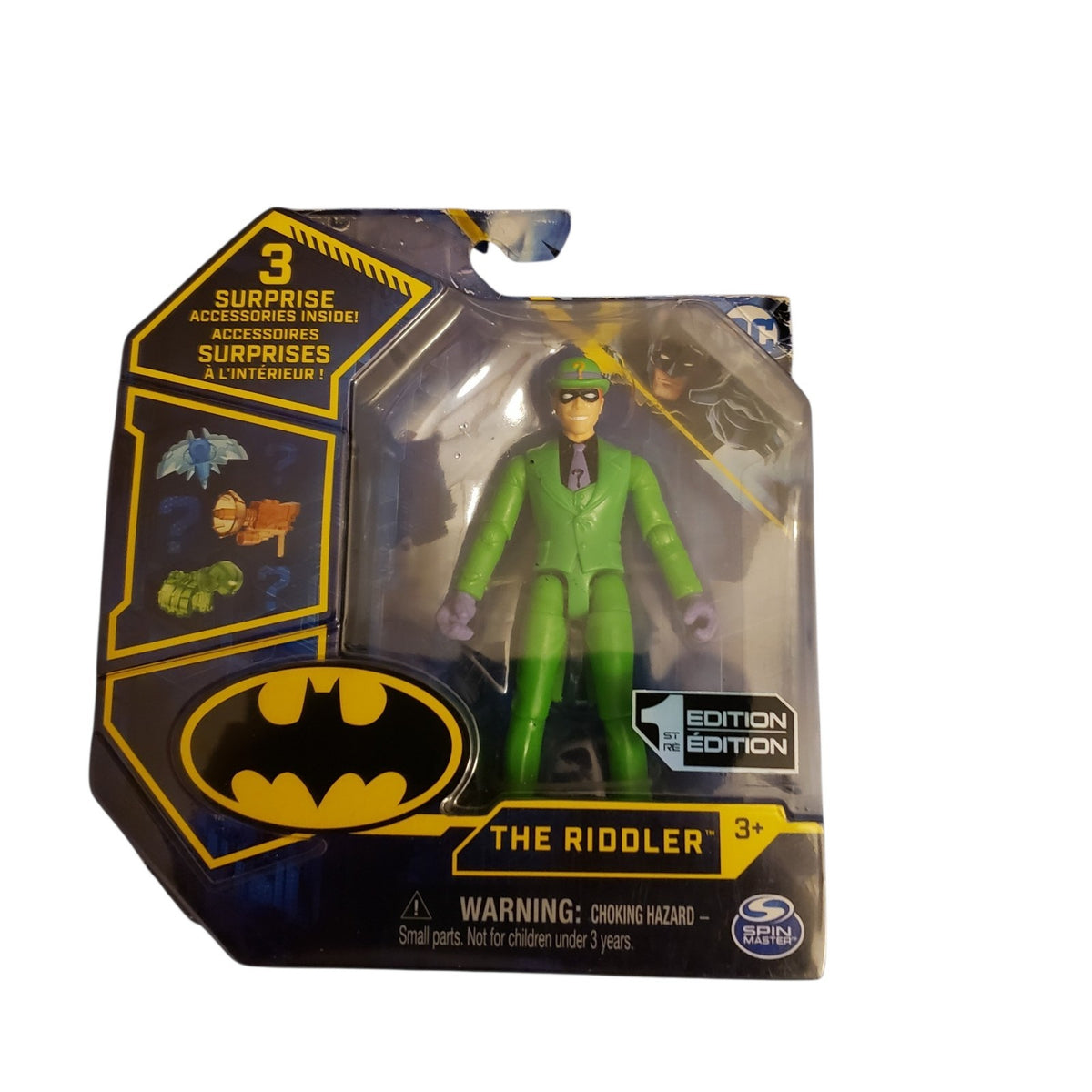 Dc Spin Master The Riddler (1st Edition) 4 Inch